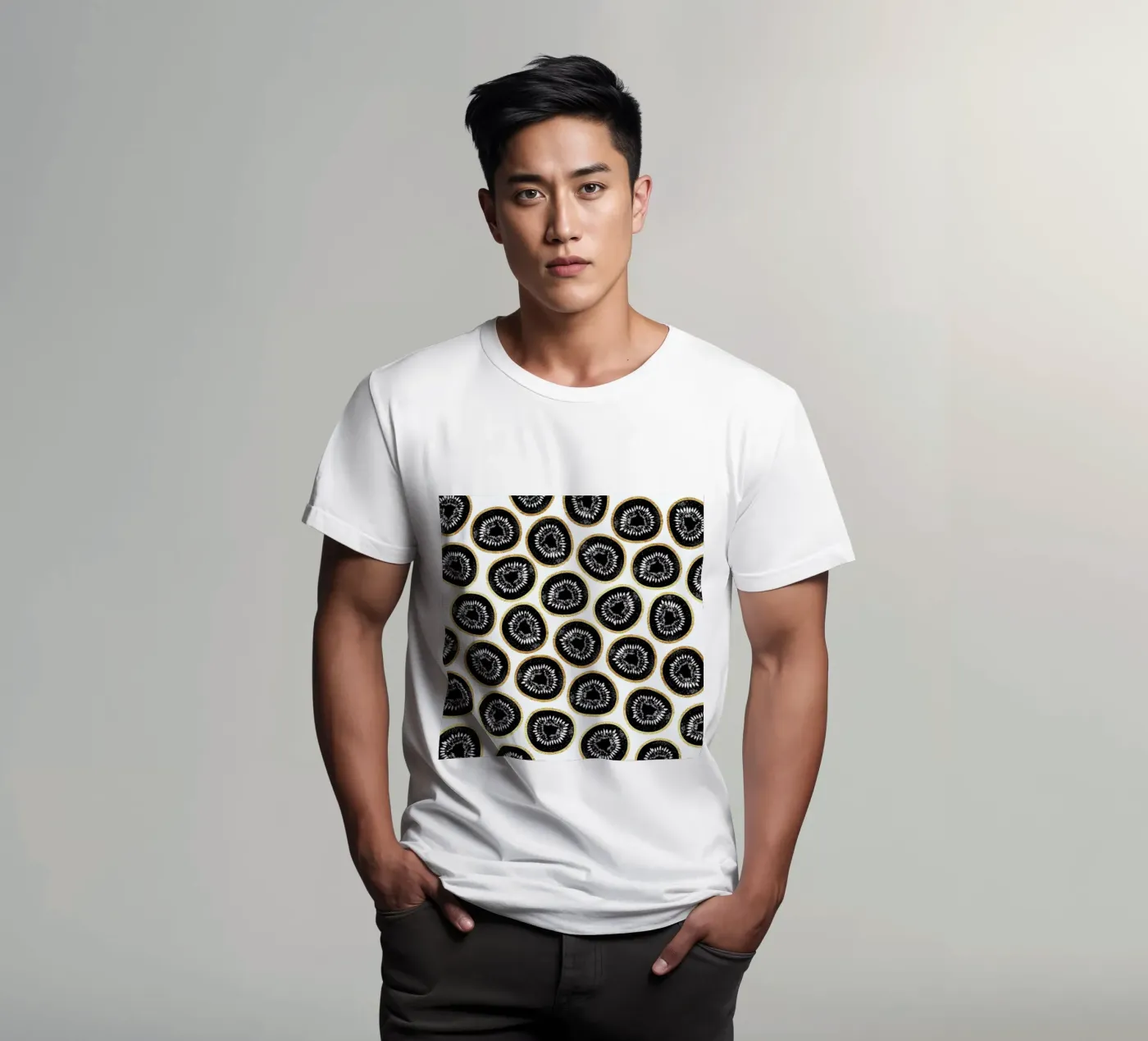 Kiwi Pattern t-shirt van Elisabeth Fredriksson