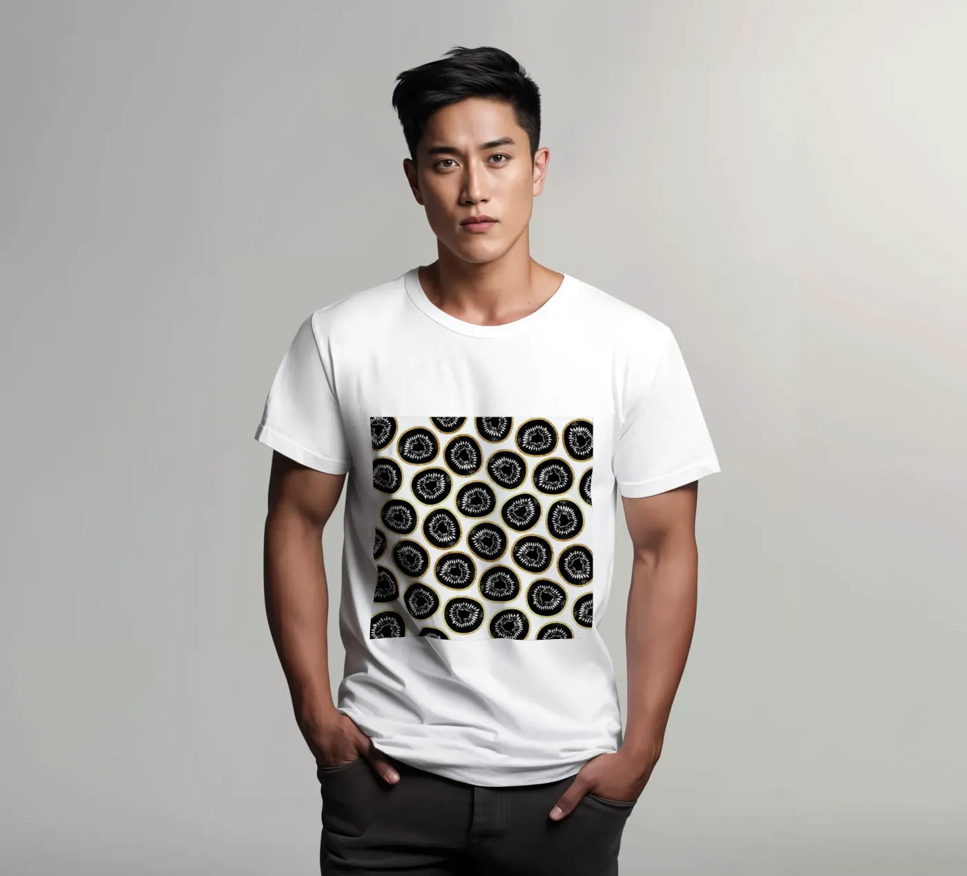 Kiwi Pattern t-shirt da Elisabeth Fredriksson