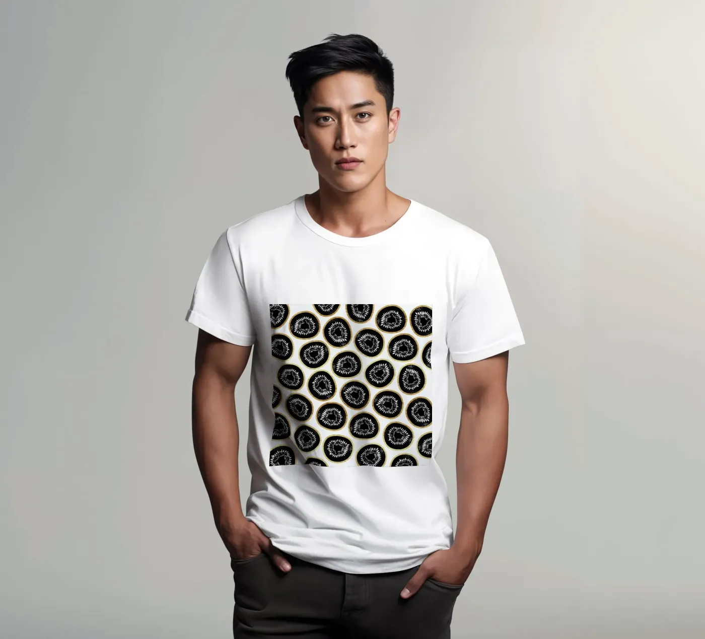 Kiwi Pattern t-shirt van Elisabeth Fredriksson
