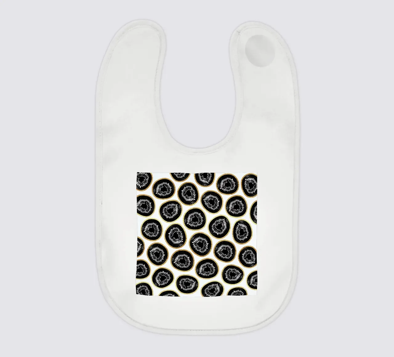 Kiwi Pattern bavaglino da Elisabeth Fredriksson