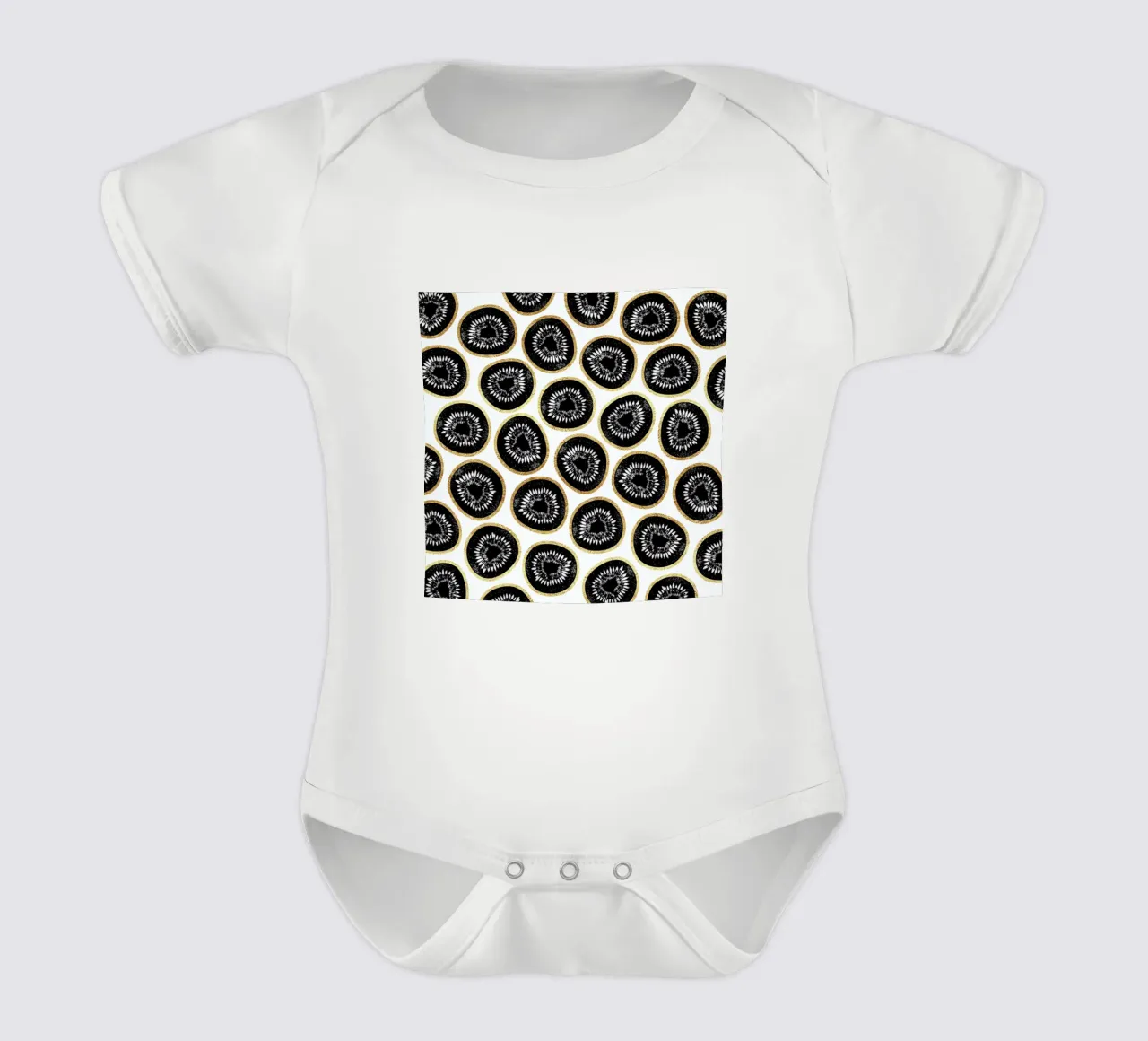 Kiwi Pattern body bébé de Elisabeth Fredriksson