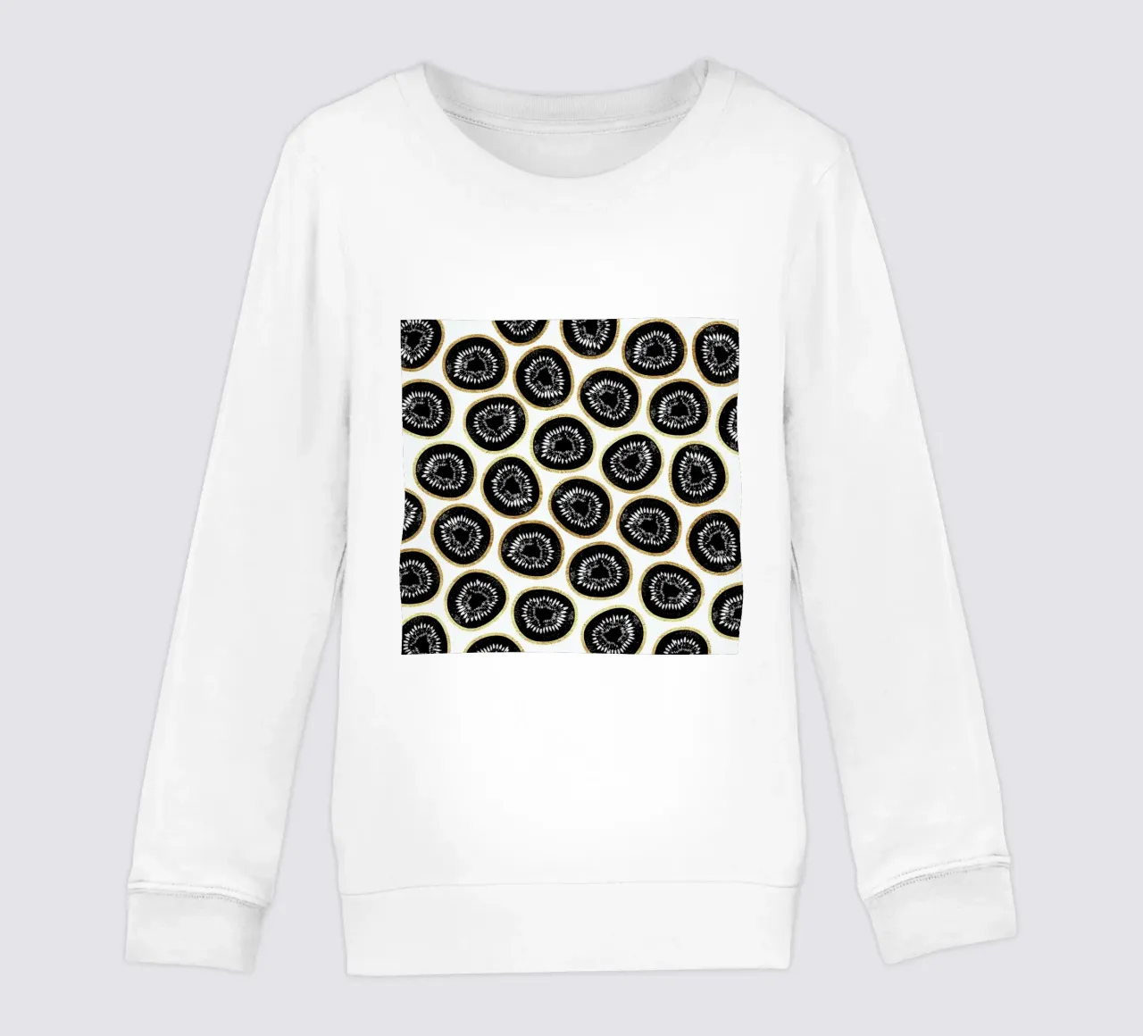 Kiwi Pattern sudadera para niño de Elisabeth Fredriksson