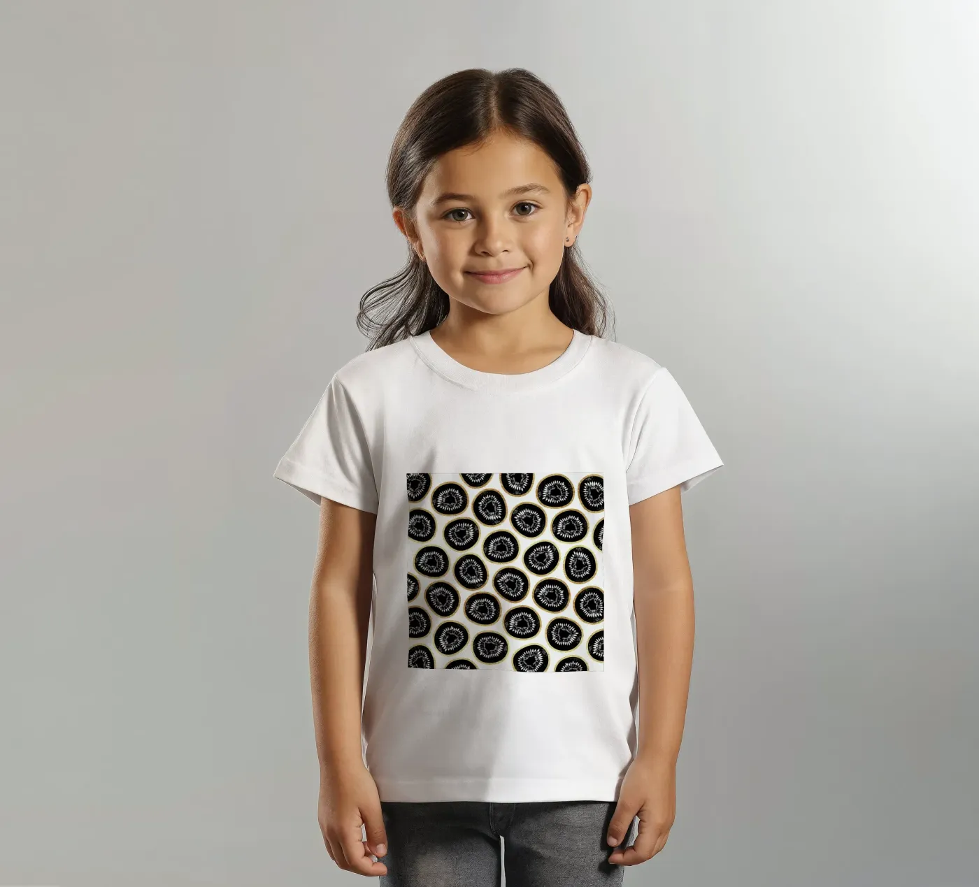 Kiwi Pattern t-shirt bambini da Elisabeth Fredriksson