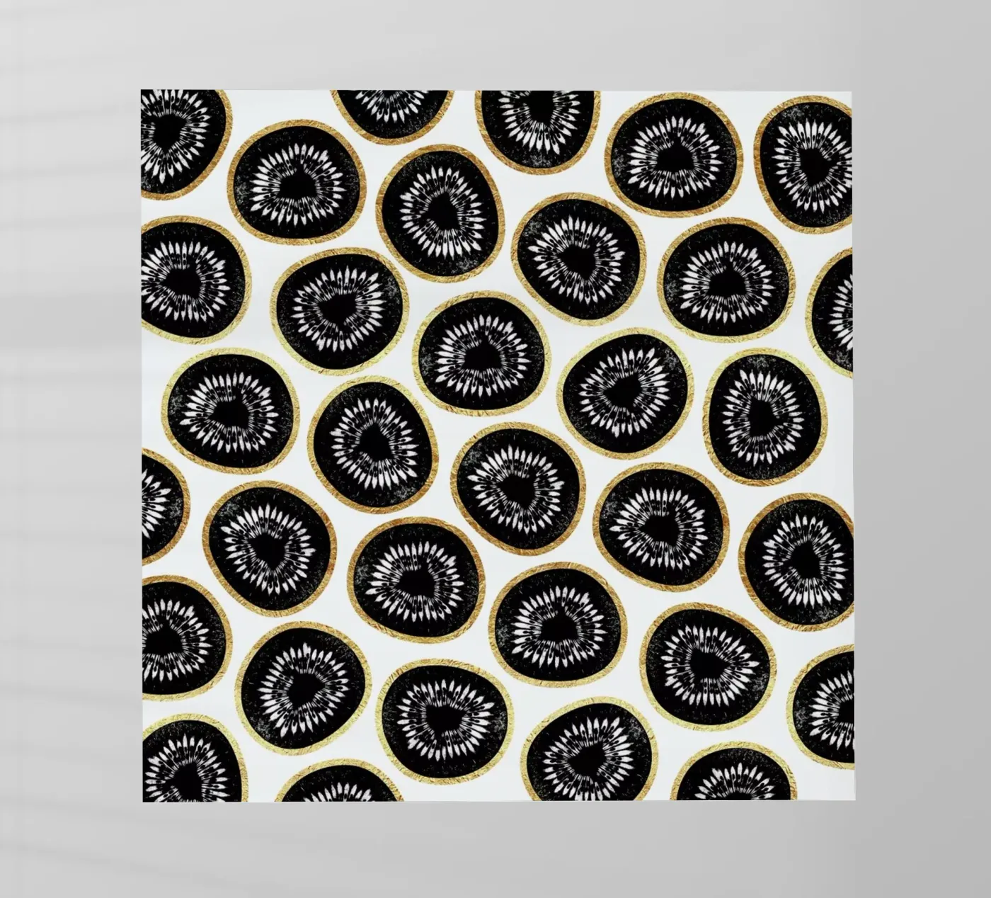 Kiwi Pattern backlit folie van Elisabeth Fredriksson