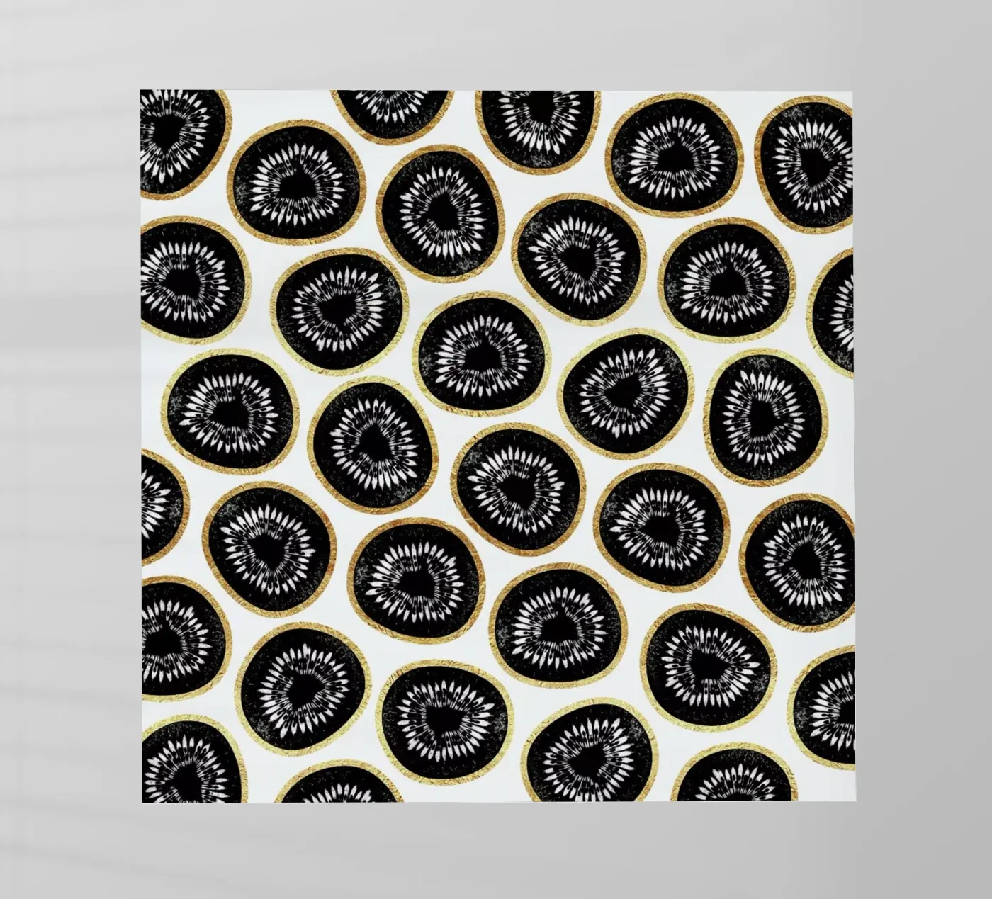 Kiwi Pattern Backlit Folie von Elisabeth Fredriksson