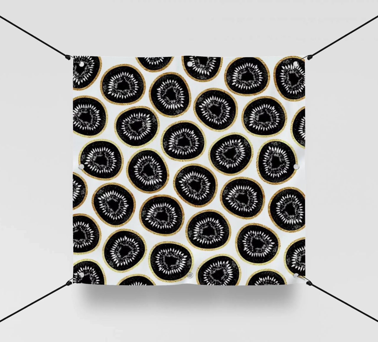 Kiwi Pattern telo in pvc da Elisabeth Fredriksson