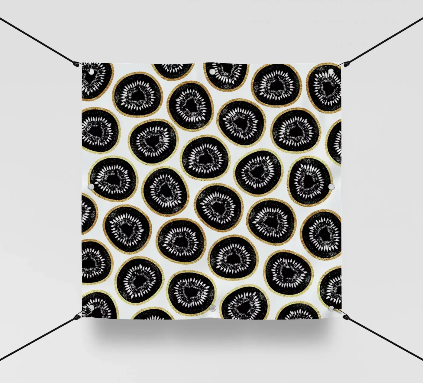 Kiwi Pattern telo in pvc da Elisabeth Fredriksson