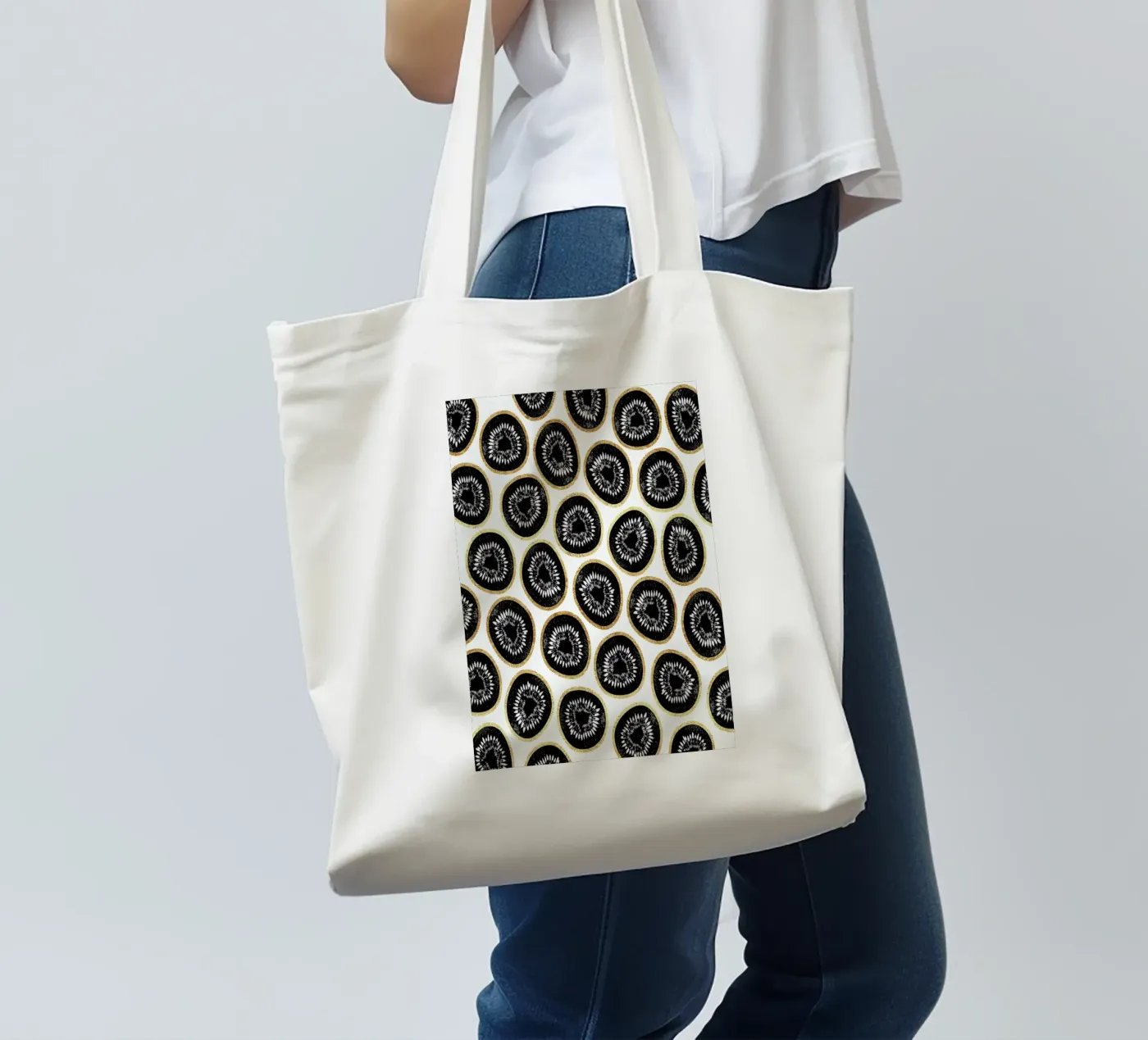 Kiwi Pattern tote bag de Elisabeth Fredriksson