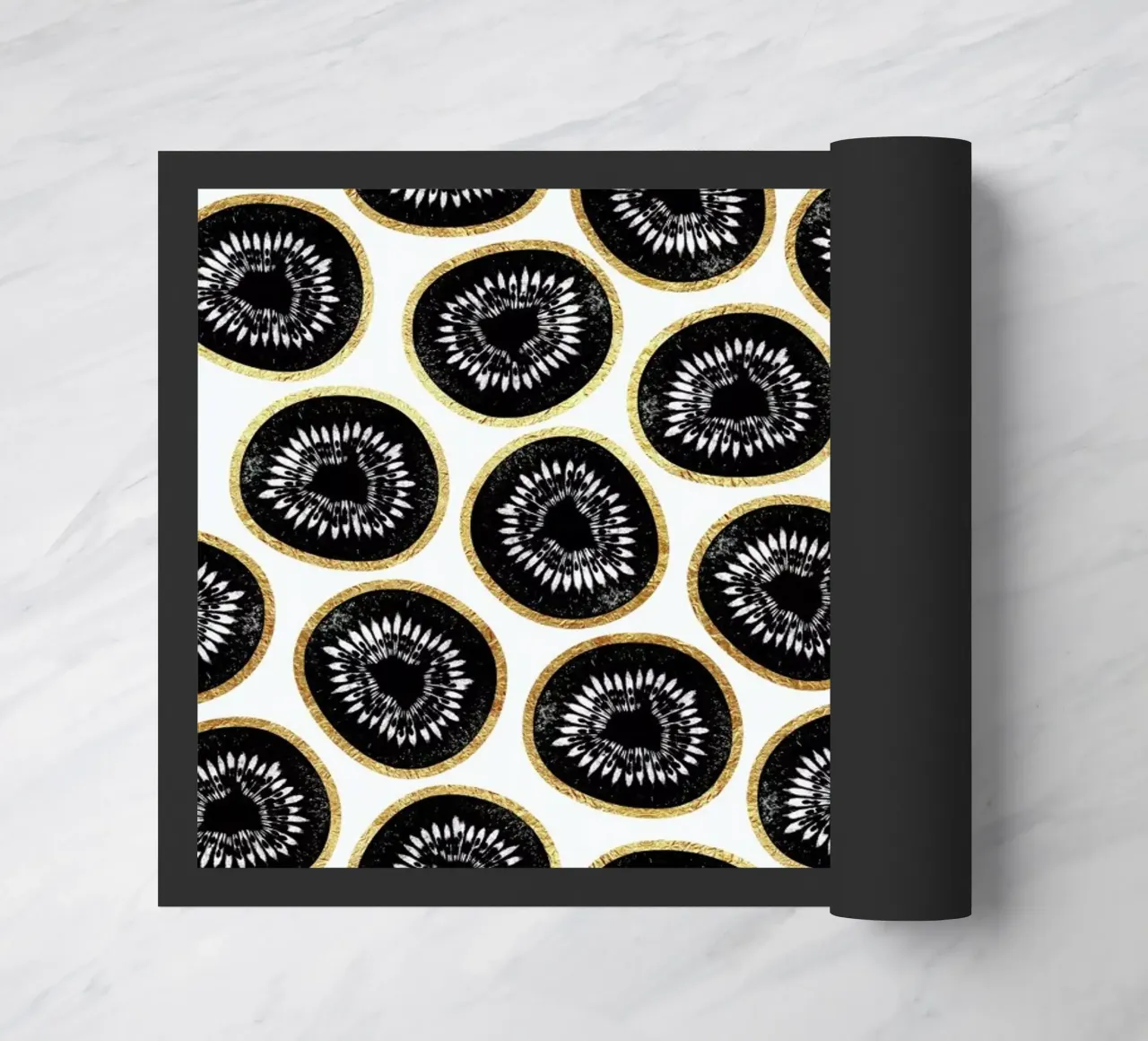 Kiwi Pattern deurmat van Elisabeth Fredriksson