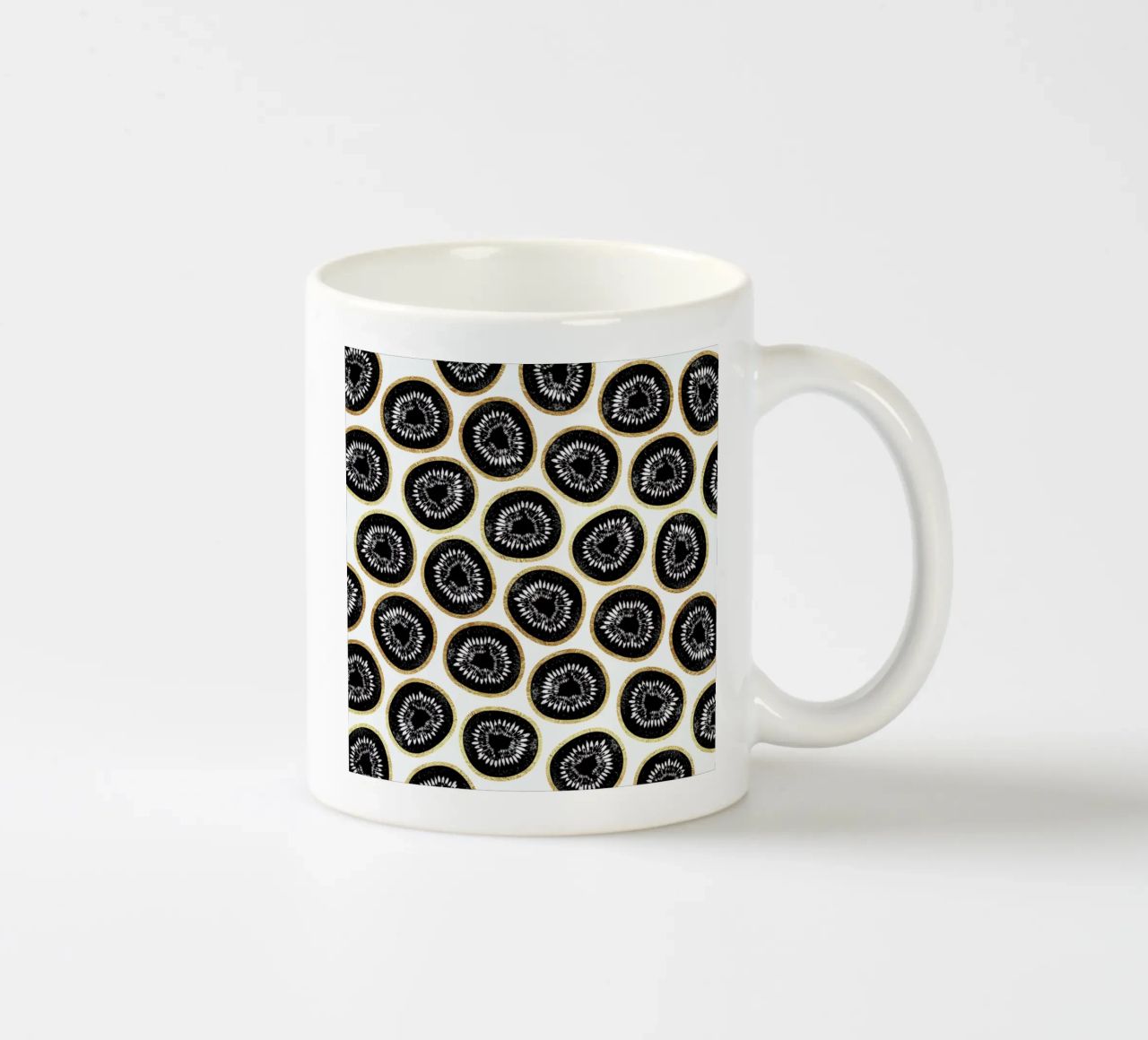 Kiwi Pattern tazza in ceramica da Elisabeth Fredriksson