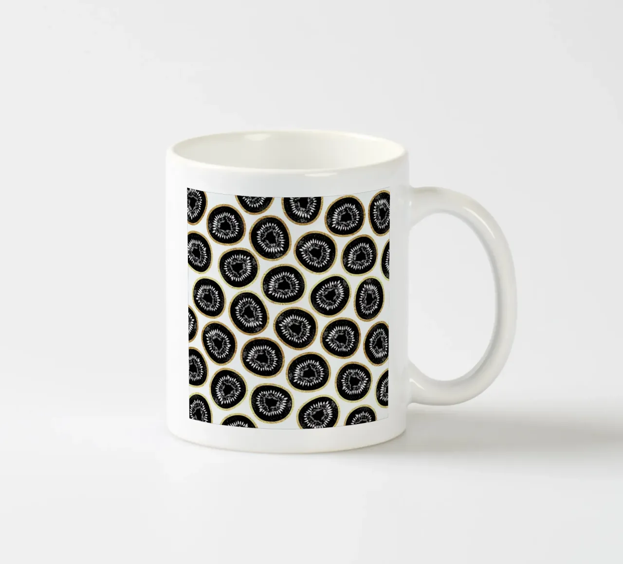 Kiwi Pattern mug en céramique de Elisabeth Fredriksson