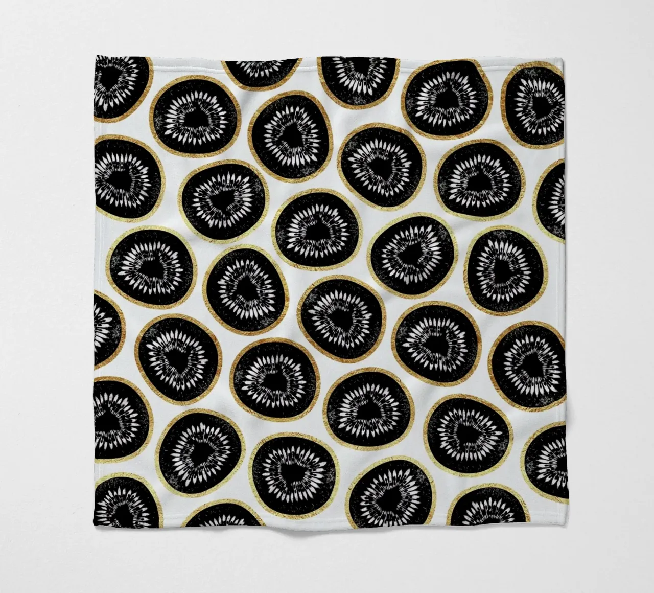 Kiwi Pattern coperta in pile da Elisabeth Fredriksson