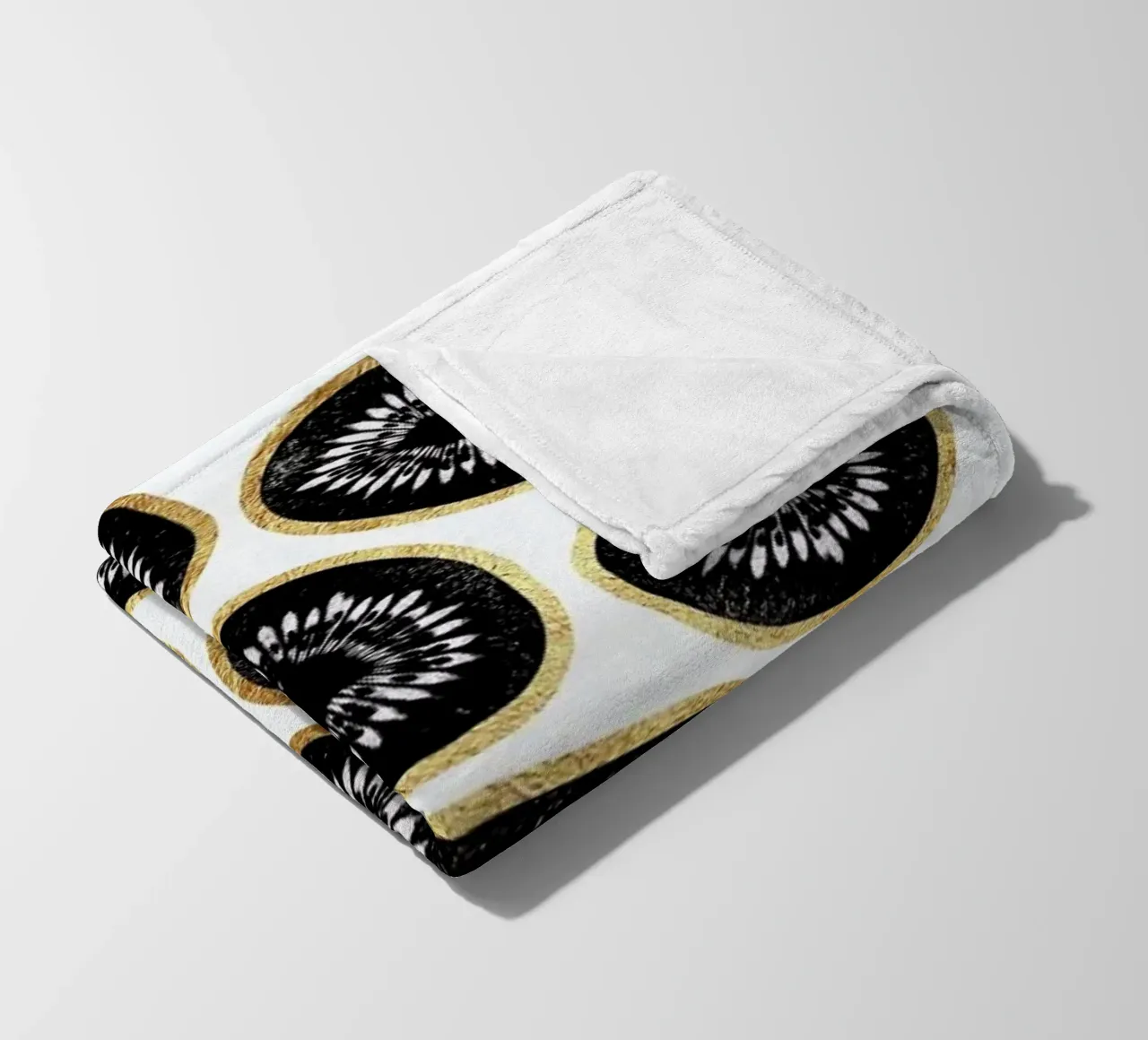 Kiwi Pattern coperta in pile da Elisabeth Fredriksson