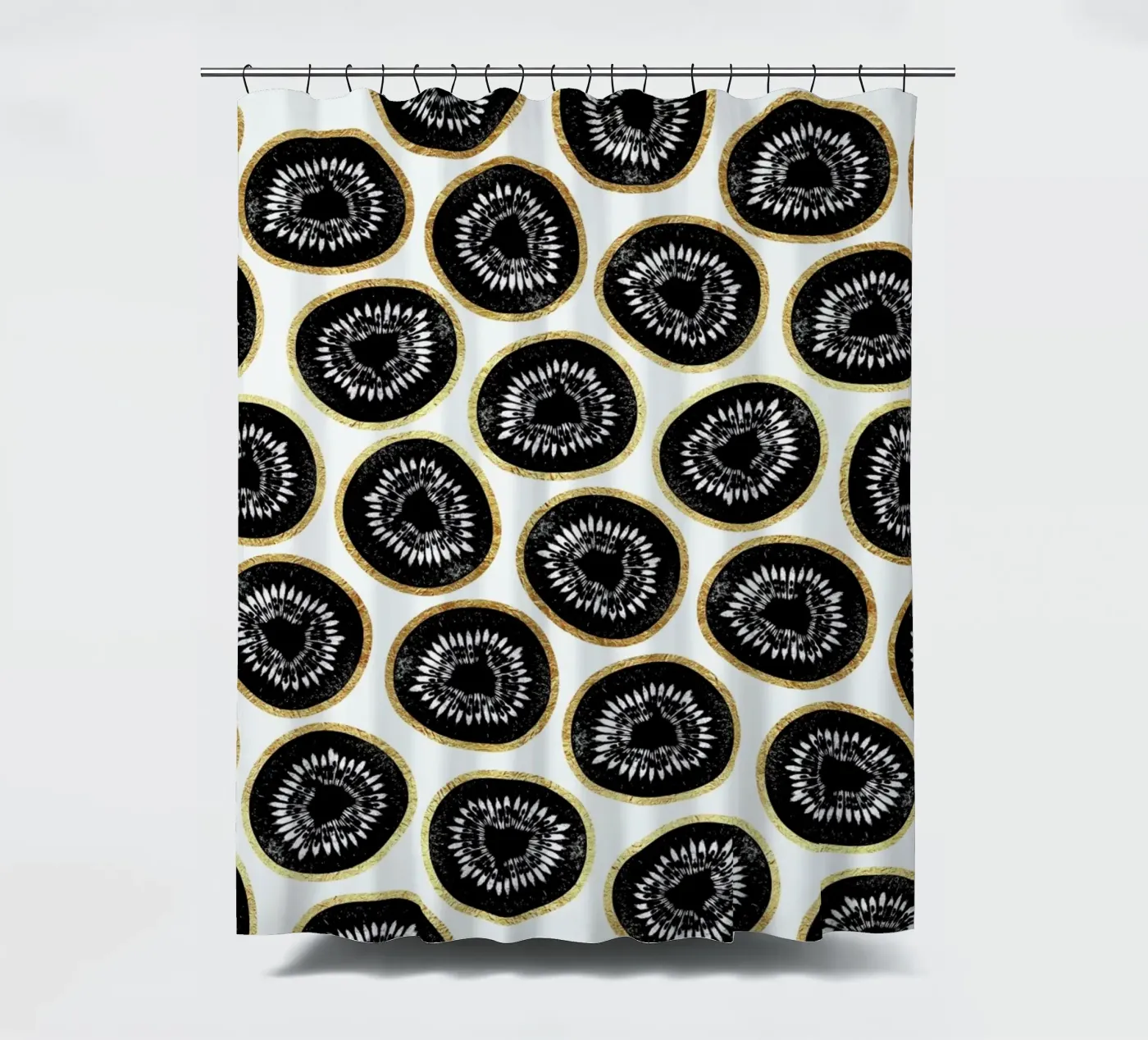 Kiwi Pattern Duschvorhang von Elisabeth Fredriksson