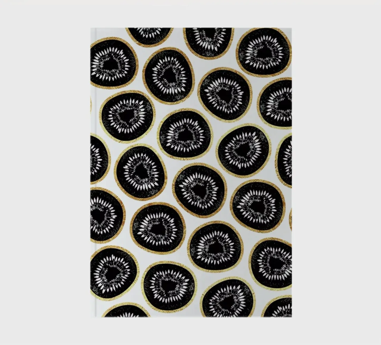 Kiwi Pattern notebook by Elisabeth Fredriksson