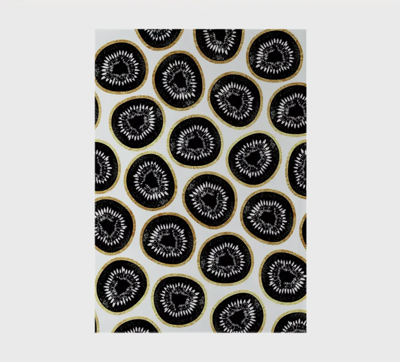 Kiwi Pattern notebook by Elisabeth Fredriksson