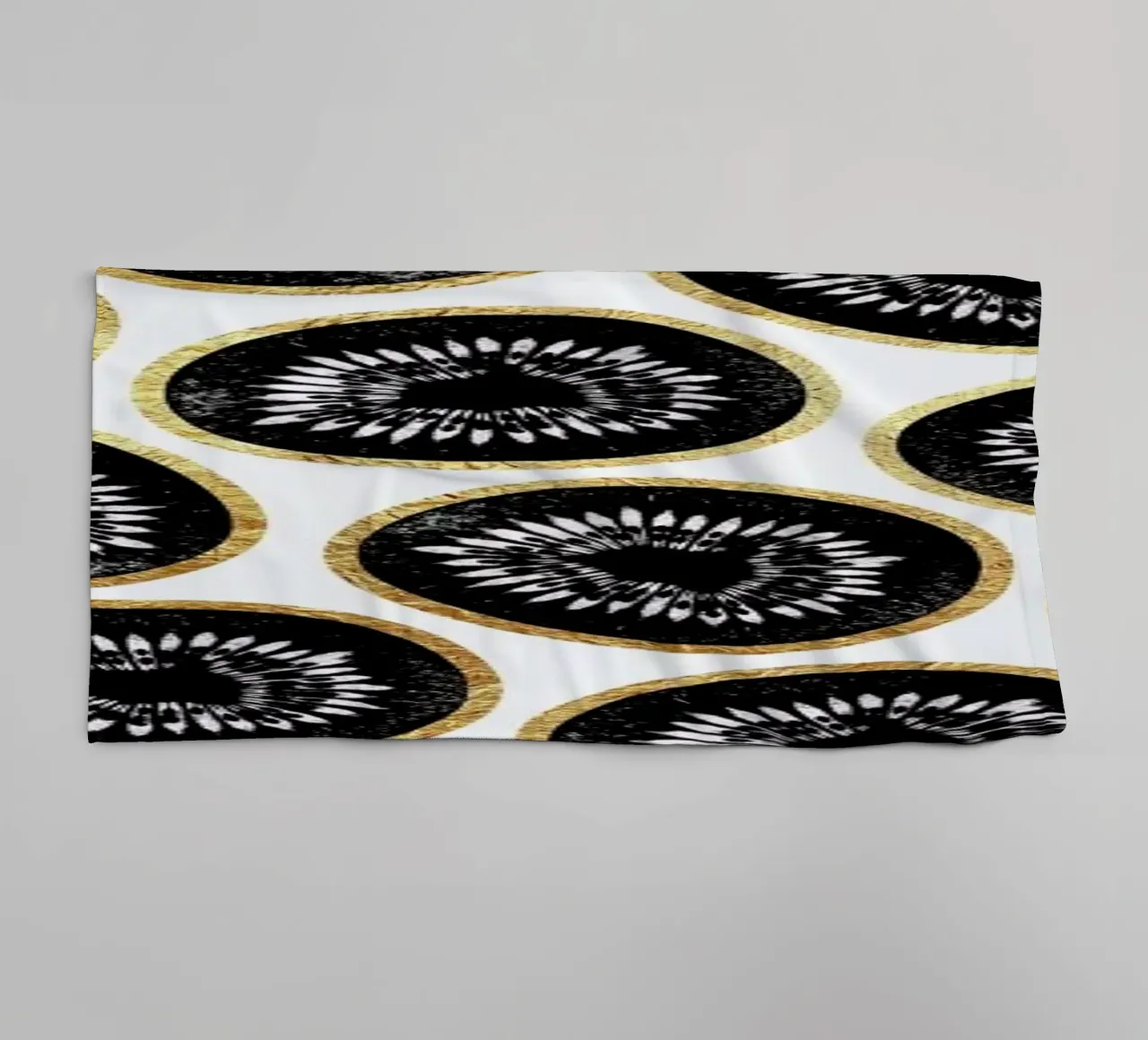 Kiwi Pattern towel by Elisabeth Fredriksson