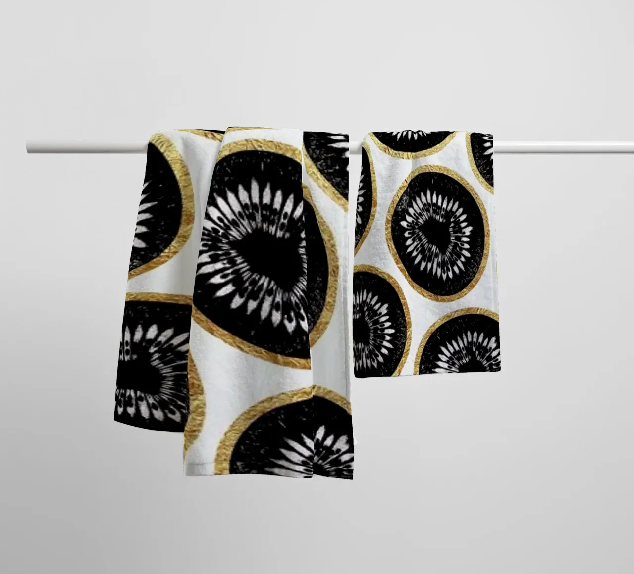 Kiwi Pattern badhanddoek van Elisabeth Fredriksson