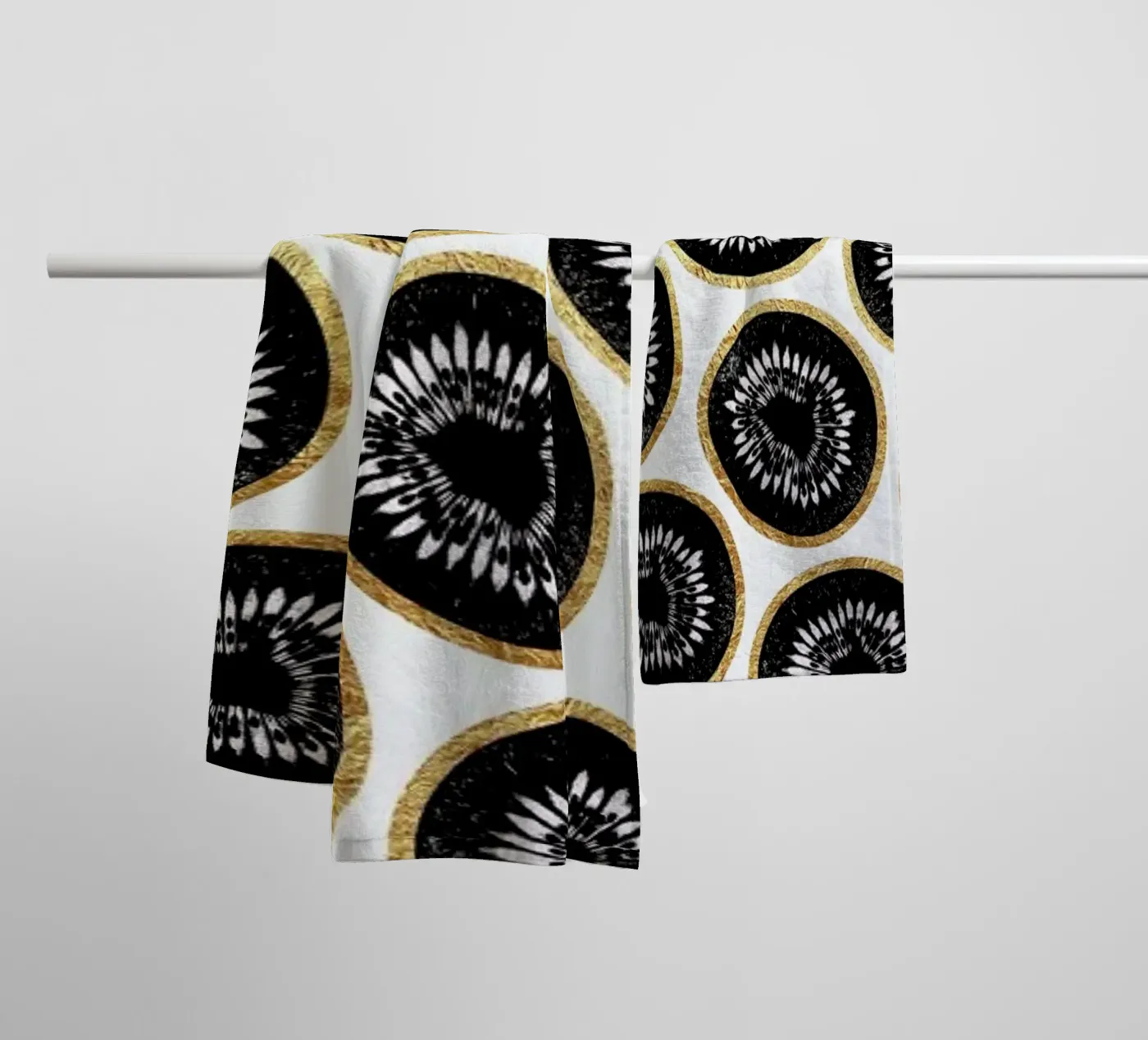 Kiwi Pattern badhanddoek van Elisabeth Fredriksson