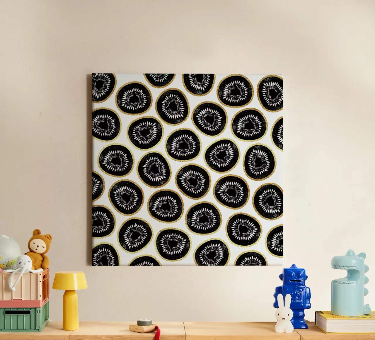 Kiwi Pattern tela da Elisabeth Fredriksson