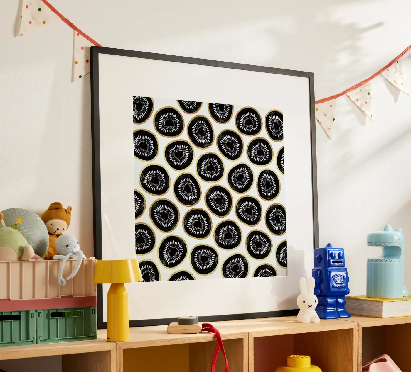 Kiwi Pattern poster da Elisabeth Fredriksson