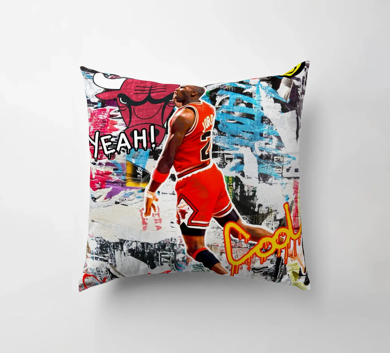 Michael Jordan Chicago Bulls cuscino da tenten