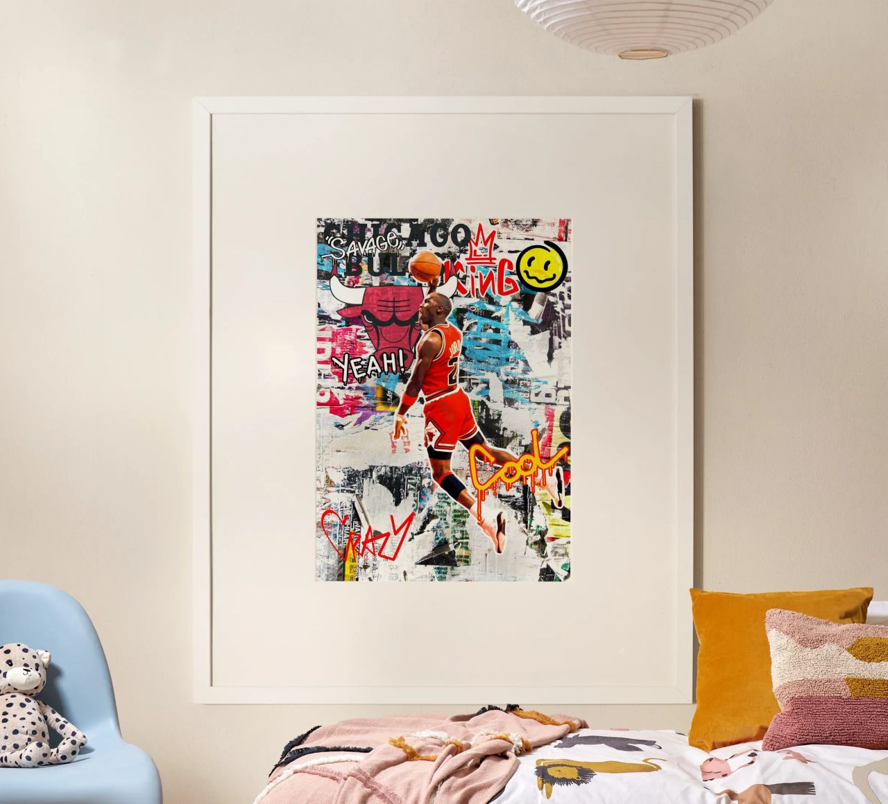 Michael Jordan Chicago Bulls poster by tenten