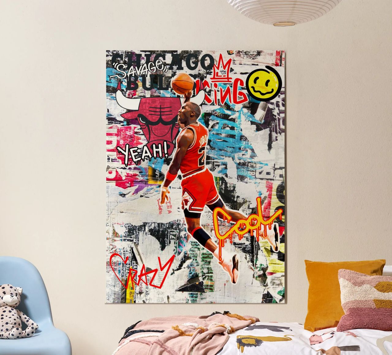 Michael Jordan Chicago Bulls poster by tenten