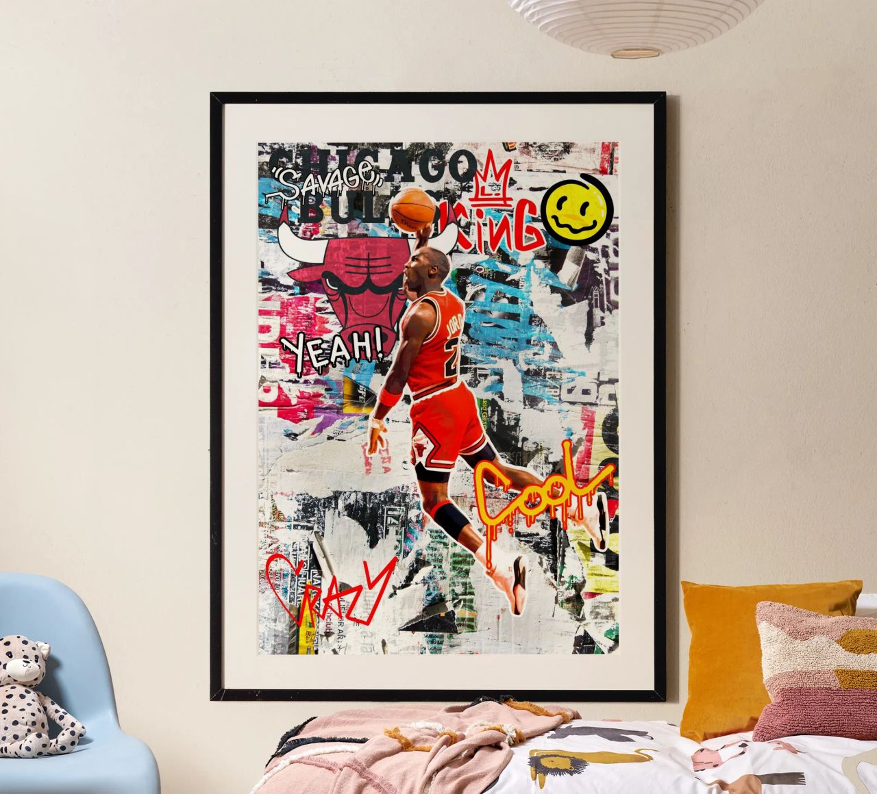 Michael Jordan Chicago Bulls poster by tenten