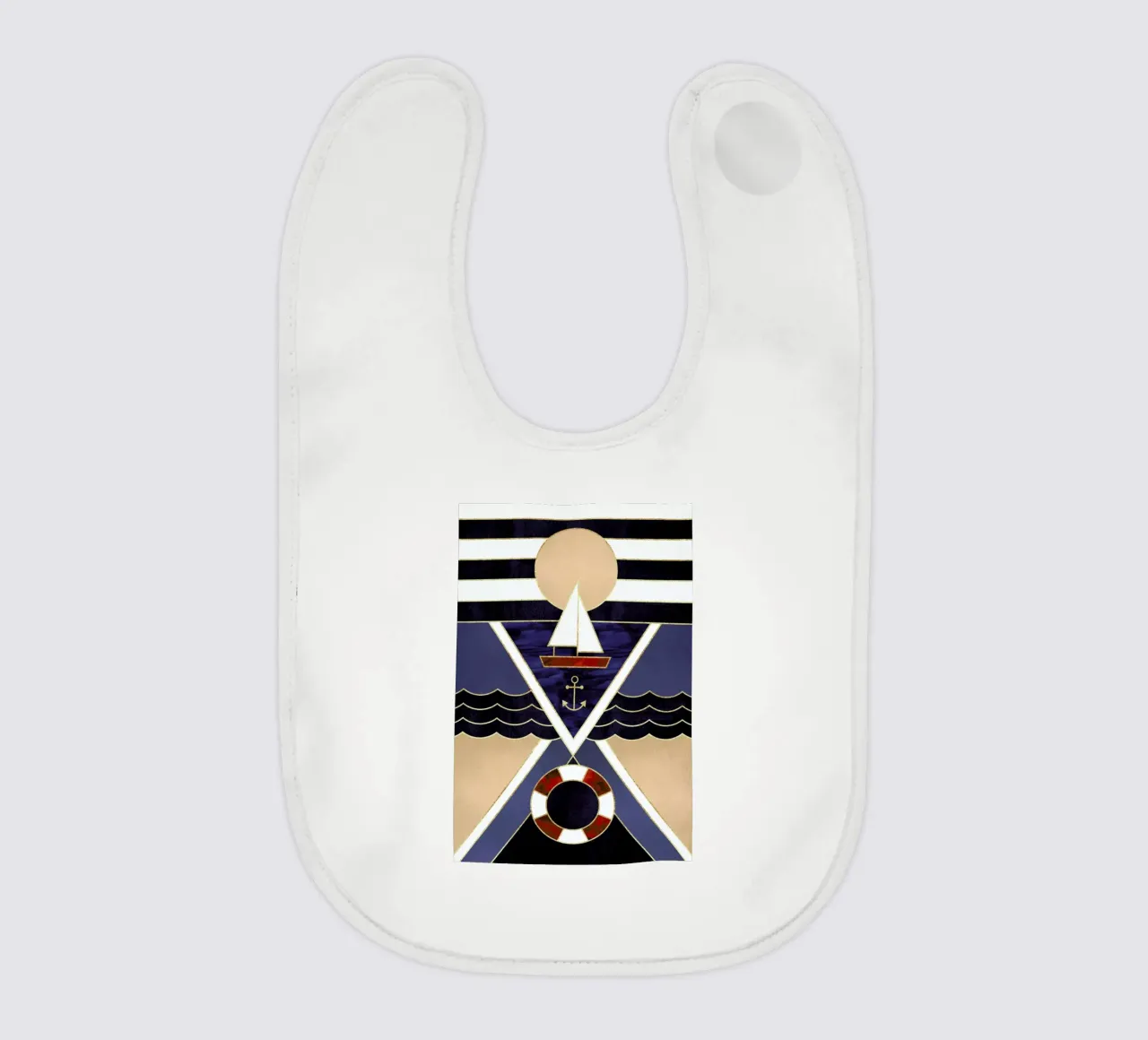 Sailboat bavaglino da Elisabeth Fredriksson