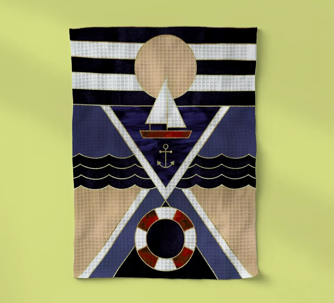 Sailboat canovaccio da cucina da Elisabeth Fredriksson