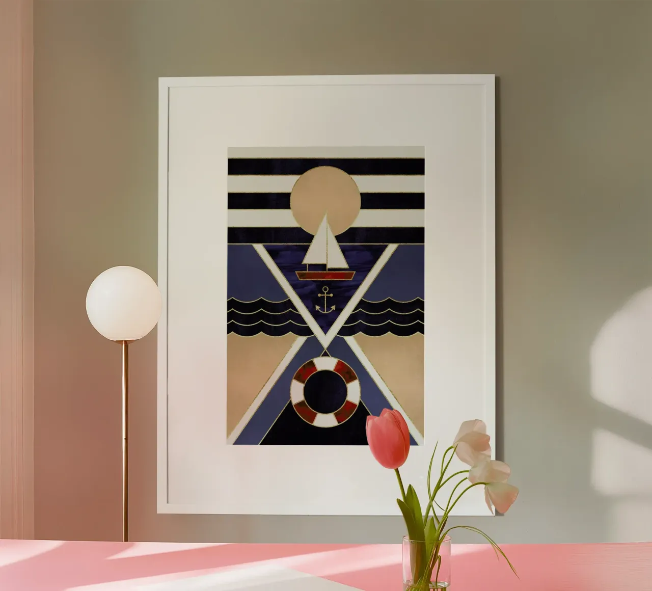 Sailboat poster da Elisabeth Fredriksson