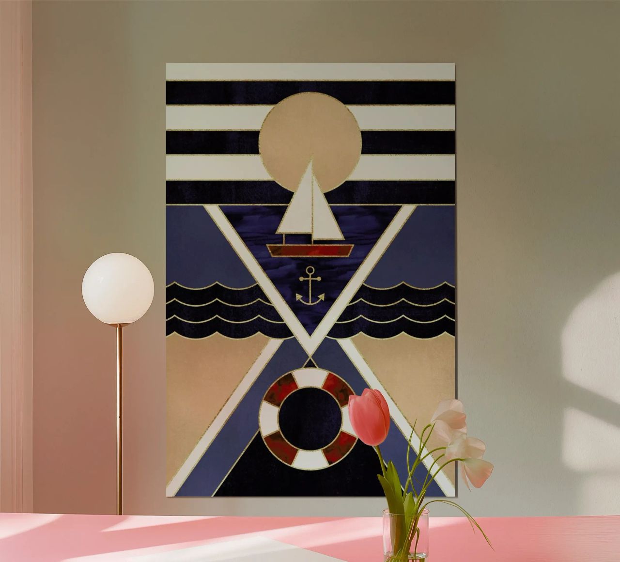Sailboat poster by Elisabeth Fredriksson