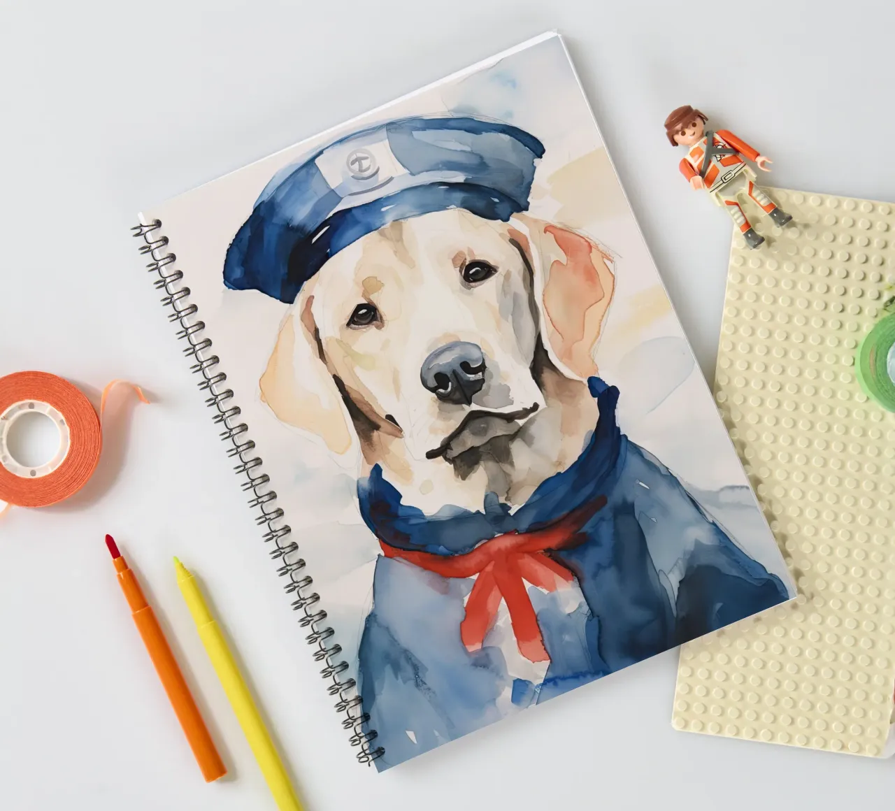 Sailing In Style spiral notebook by DaarbyN