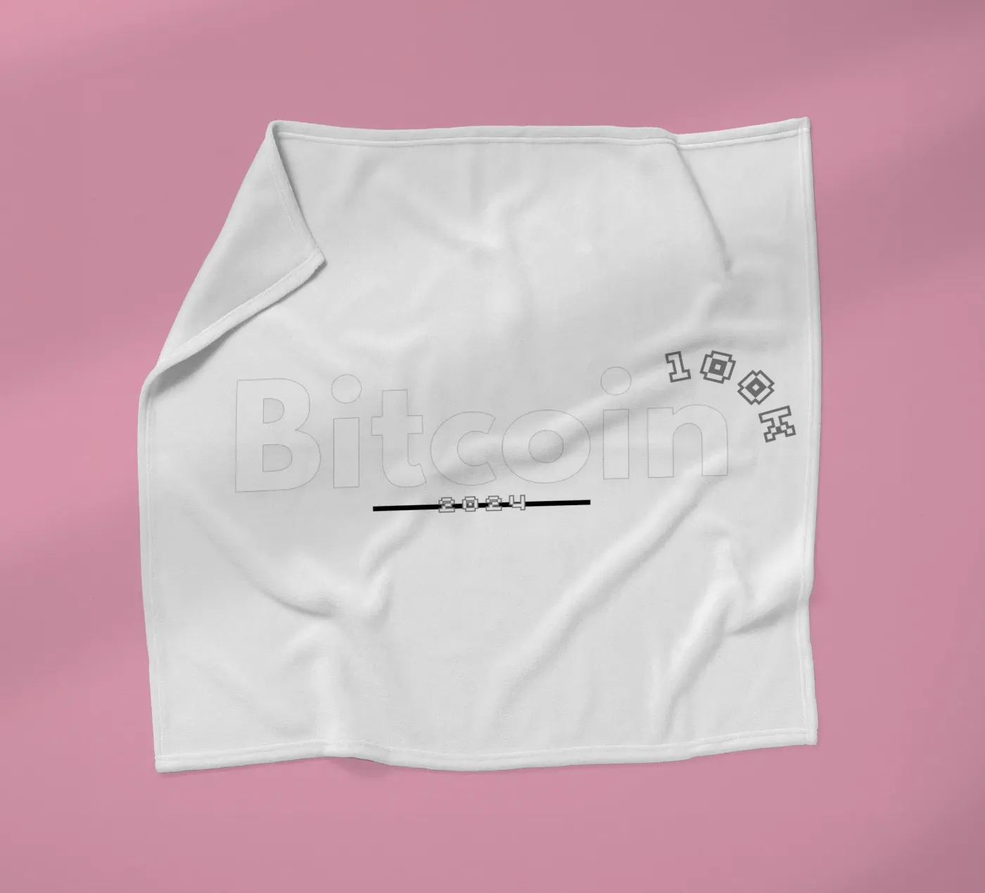 BTC_Redstart Fleecedecke von Crypto_Jungle