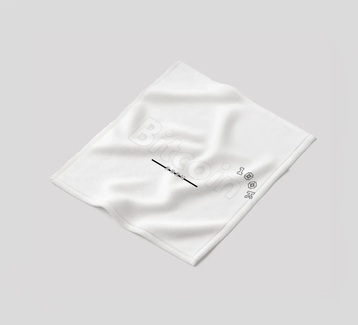 BTC_Redstart Fleecedecke von Crypto_Jungle