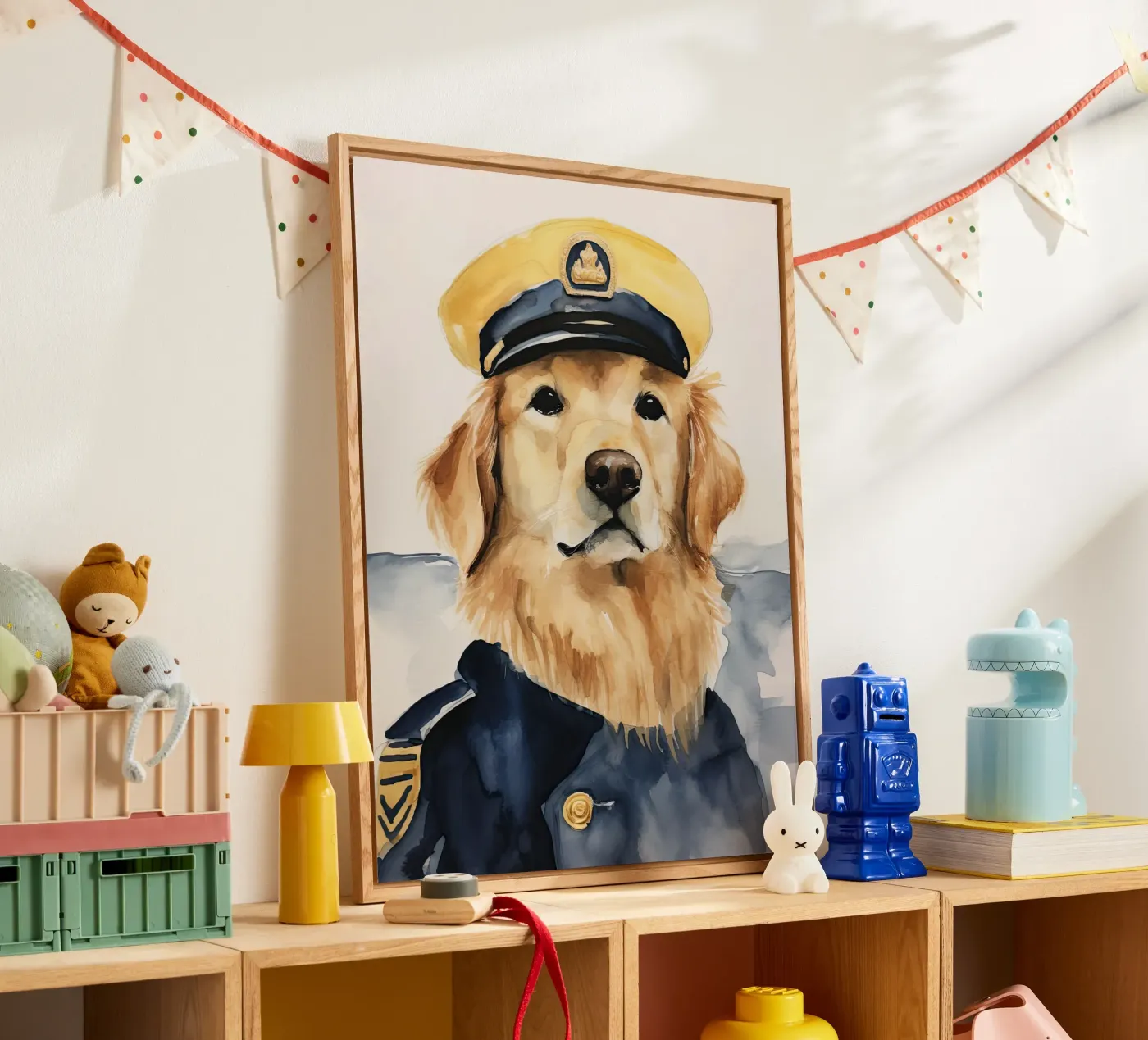 Golden Captain Acryl-Glas von DaarbyN