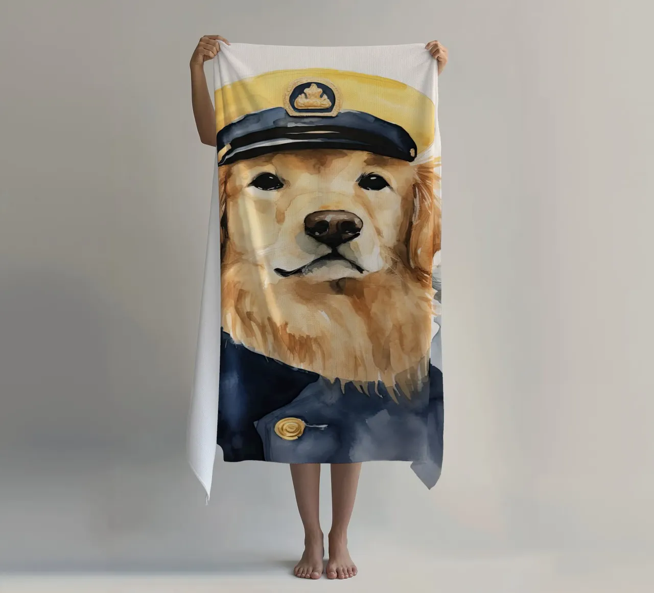 Capitano d'oro telo mare da DaarbyN
