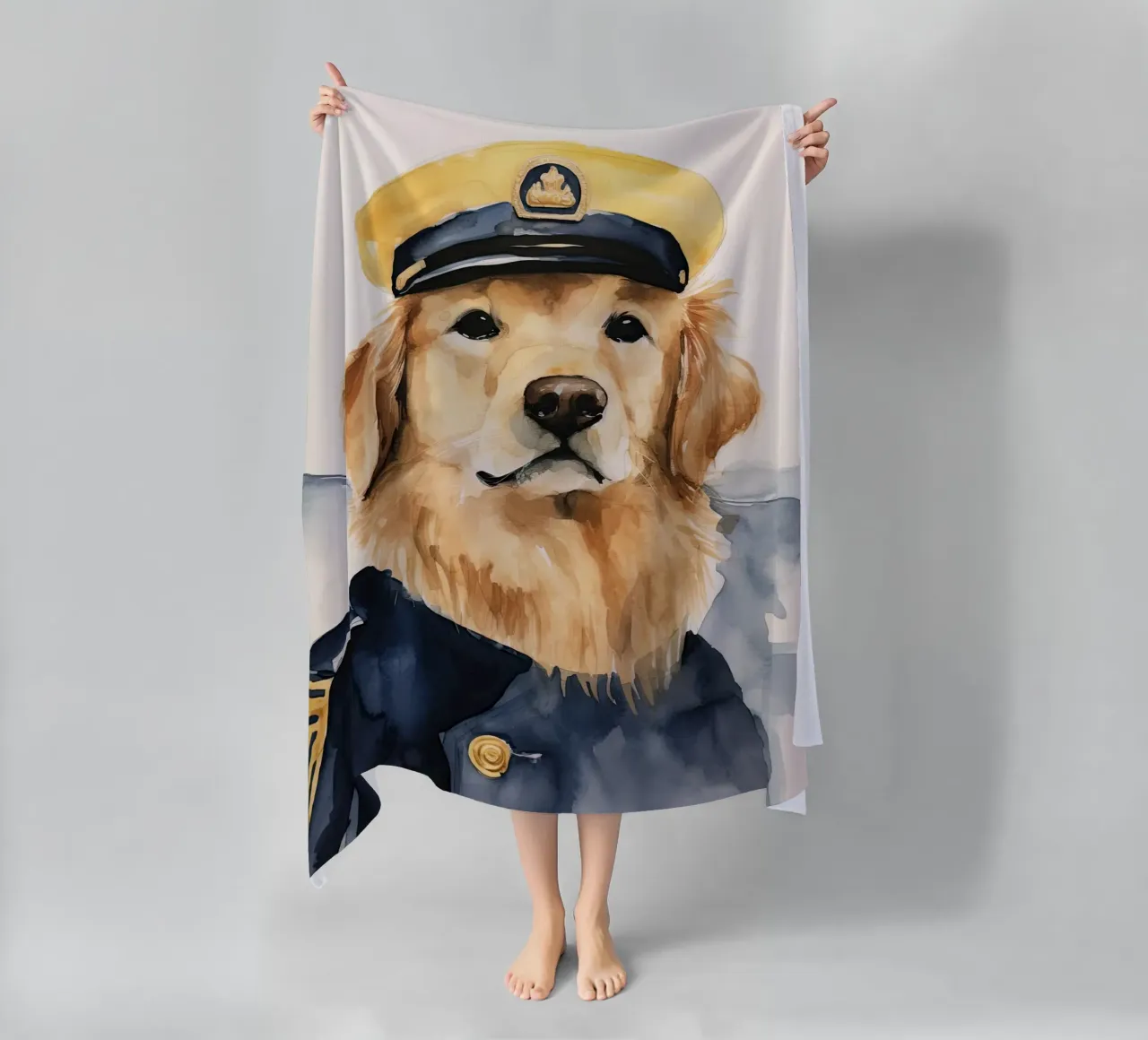 Capitano d'oro telo mare da DaarbyN