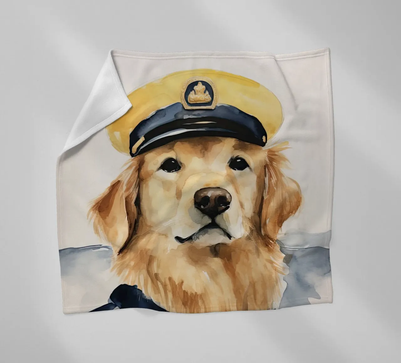 Capitano d'oro coperta in pile da DaarbyN