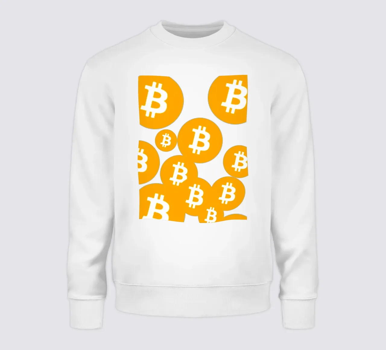 Bitcoin Rain_I felpa da Crypto_Jungle