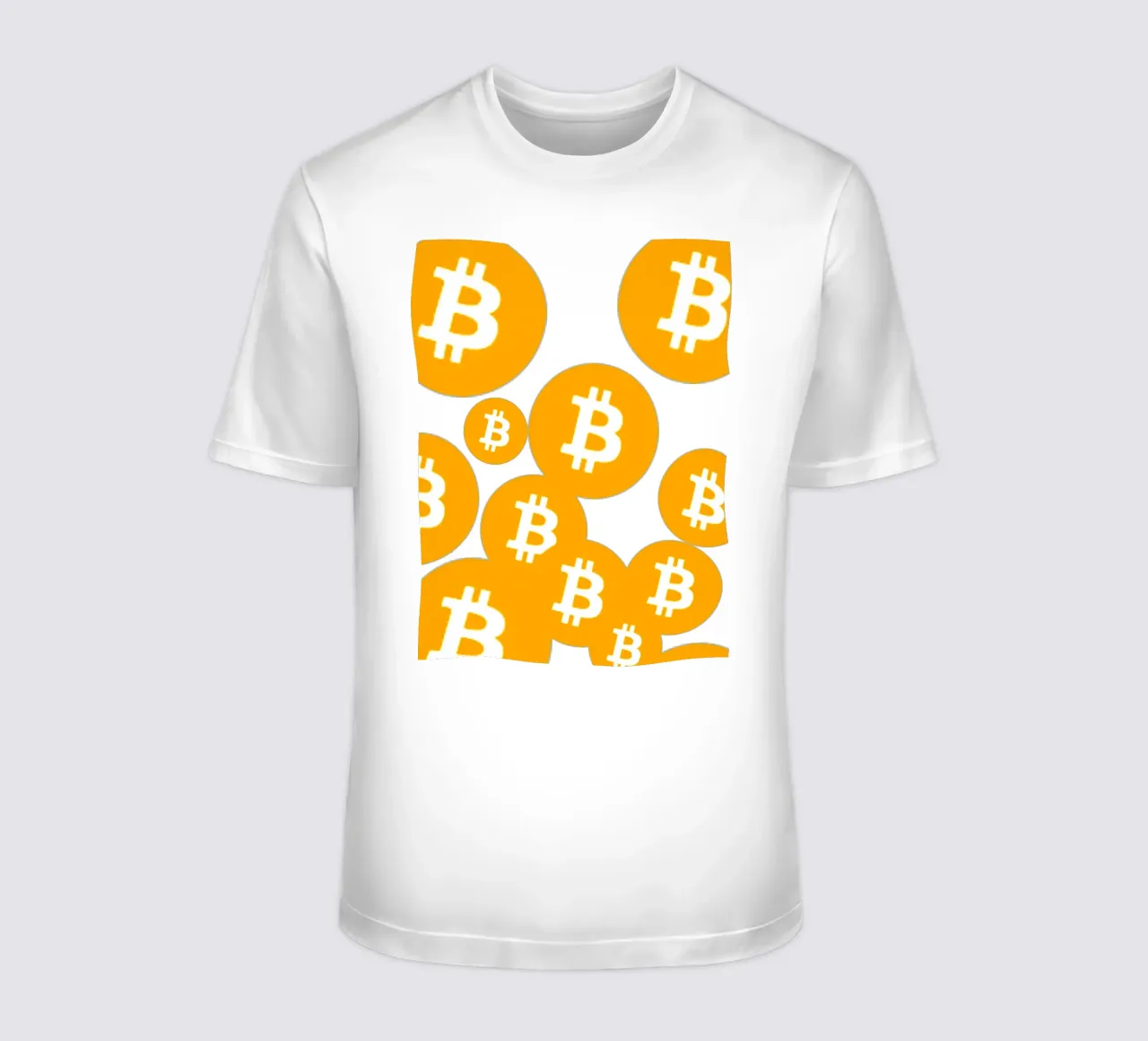 Bitcoin Rain_I t-shirt da Crypto_Jungle