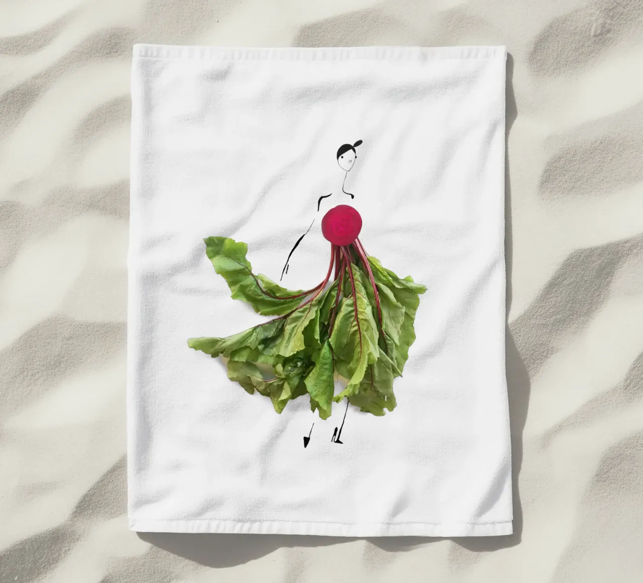 Beet Greens telo mare da Gretchen Roehrs