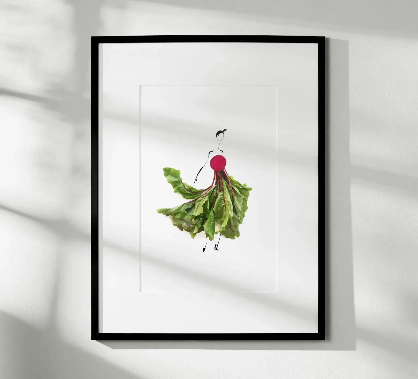 Beet Greens poster by Gretchen Roehrs