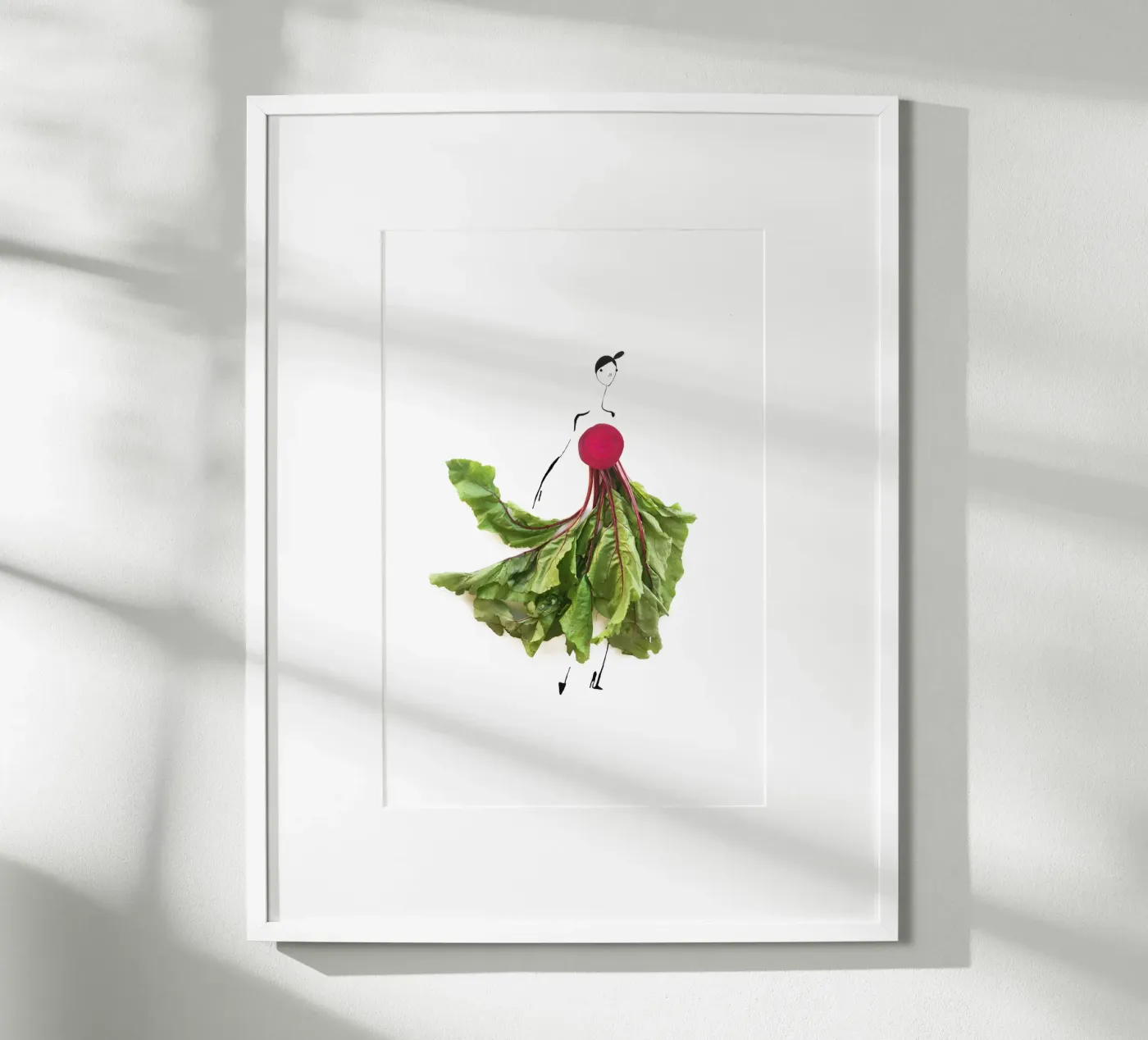 Beet Greens poster by Gretchen Roehrs
