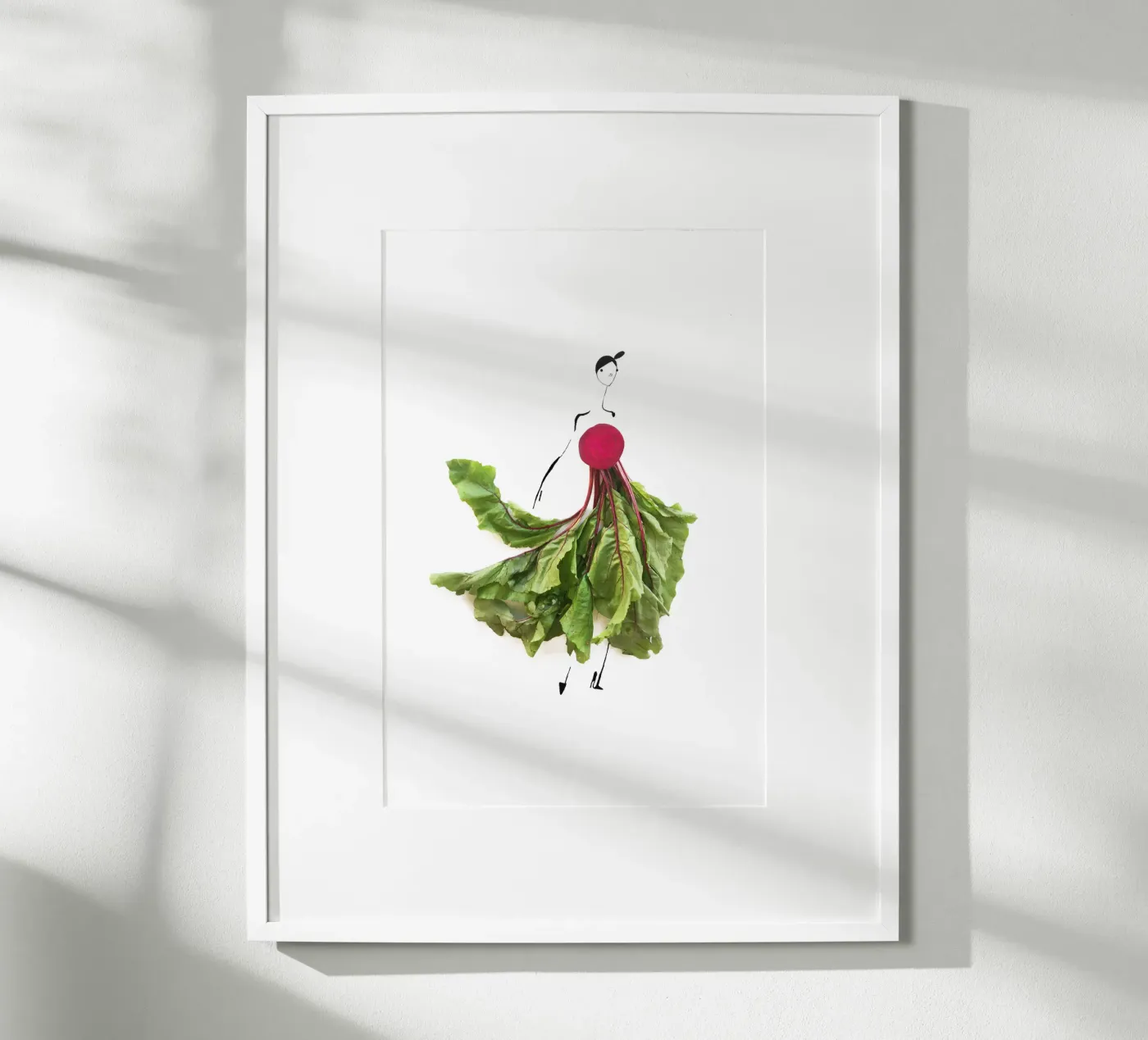 Beet Greens poster da Gretchen Roehrs