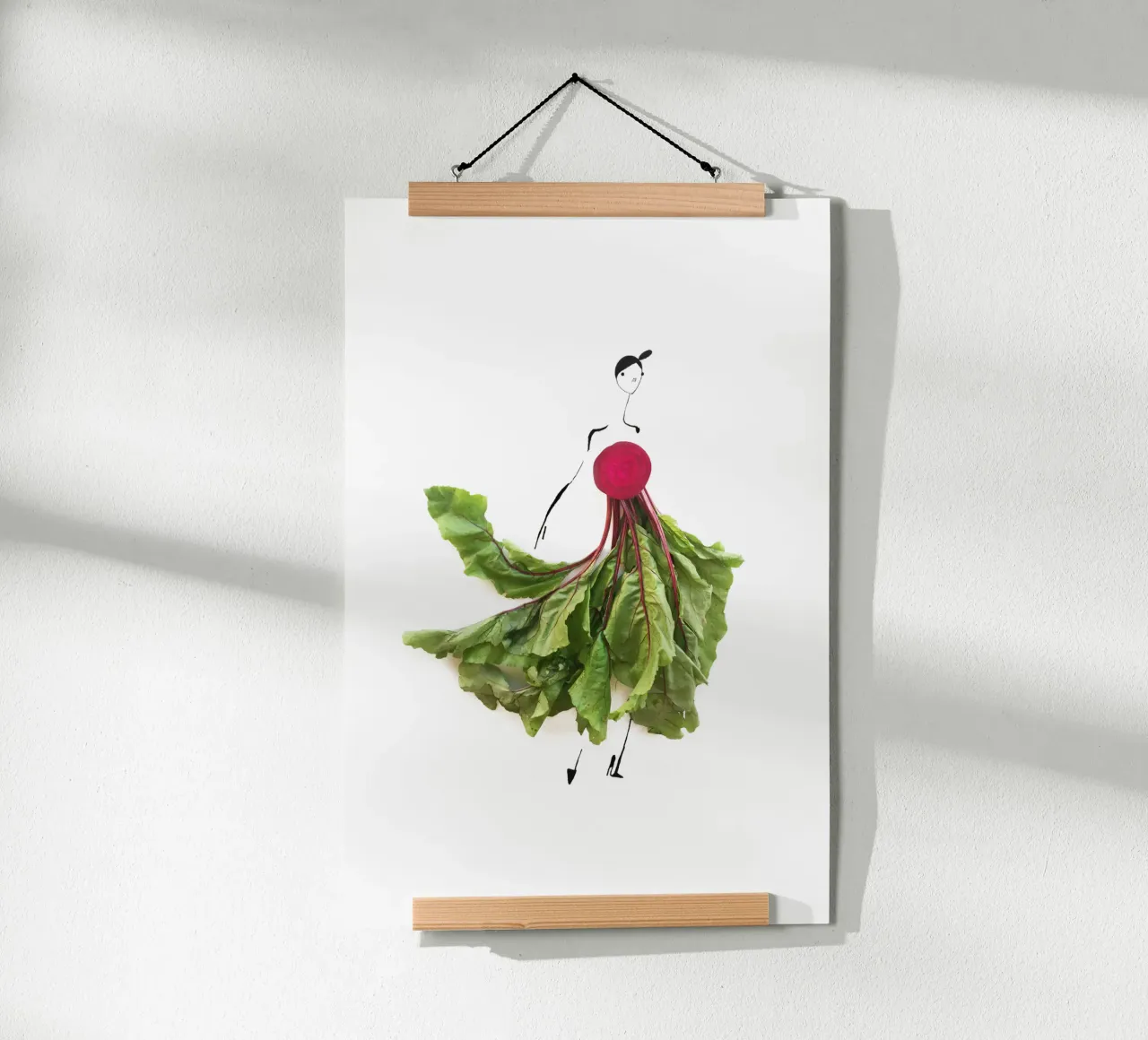 Beet Greens poster da Gretchen Roehrs