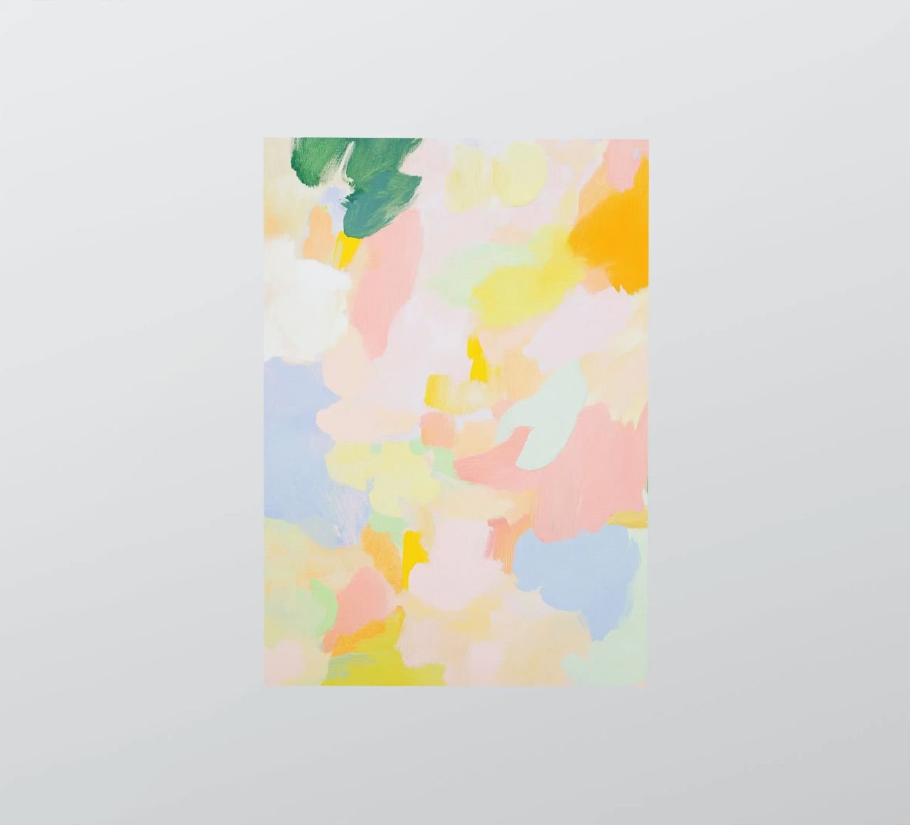 Abstrakt Rosa Licht Frühling Pastell Sticker von Euphoria Theresa