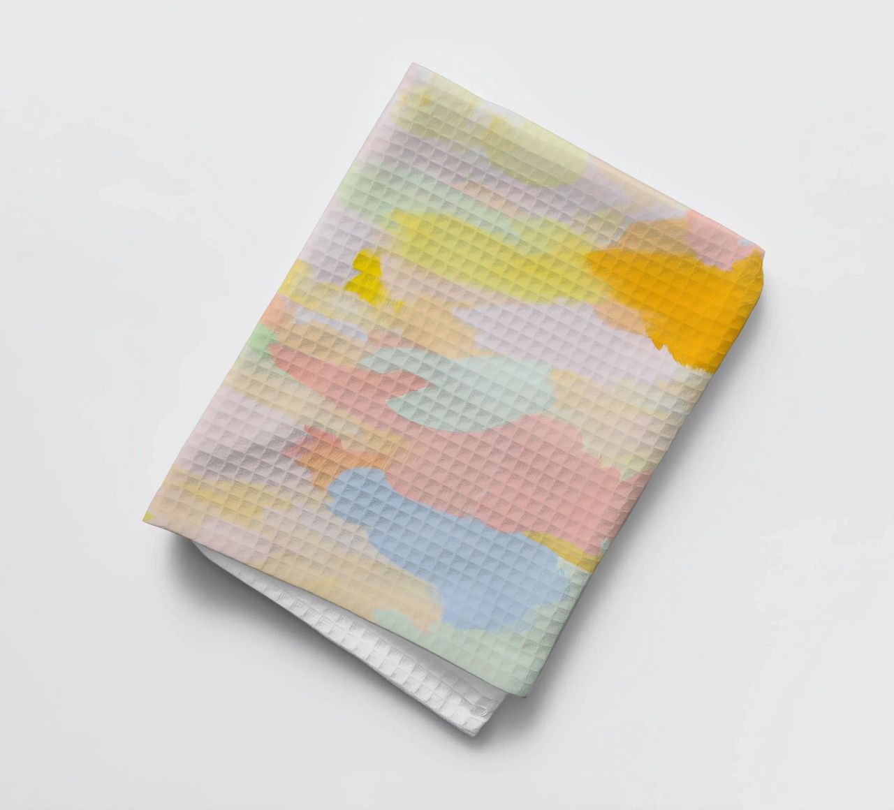 Abstrakt Rosa Licht Frühling Pastell Geschirrtuch von Euphoria Theresa