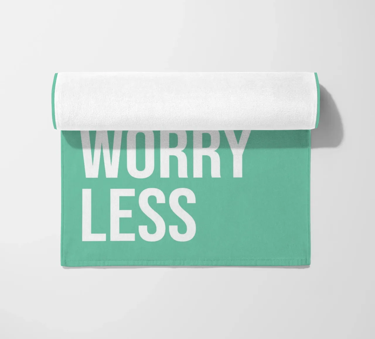 Live More Worry Less telo mare da WORD & WONDER